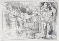 Pablo Picasso LE COUPLE Etching - Sold for $6,080 on 02-21-2026 (Lot 99).jpg